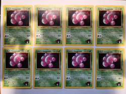 Pokemon Gym Heroes Card 77/132 Erika's Exeggcute X8 - Image 4