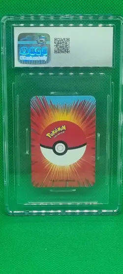 CGC 8.5 DROWZEE 1999 POKEMON MINI PLAYING CARDS RED Deck 2 Of Diamonds Graded - Image 5