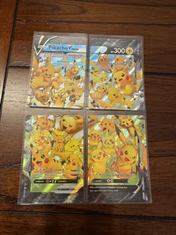 Pickahu V Union Giant Card Set Of 4 - Image 1