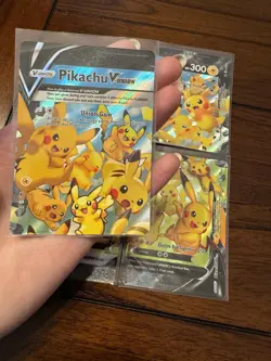 Pickahu V Union Giant Card Set Of 4 - Image 2