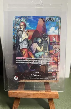 Shanks One Piece PSA Magazine Promo OP09-001 Promo Card-Unopened! - Image 2