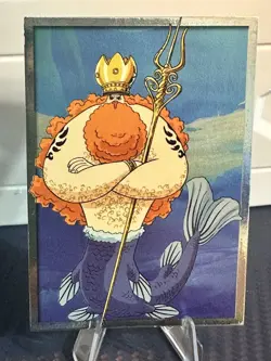 Panini One Piece Epic Journey Trading Card #160 Fish-Man Island King Neptune - Image 1