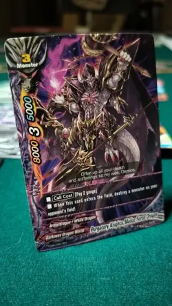 future card buddyfight, Purgatory Knights, Malice The Force Dragon, TD06/0001EN - Image 4