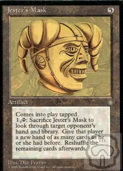 Jester's Mask 300 R Ice Age Magic: The Gathering NM/M - Image 3
