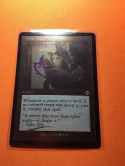 MTG Magic The Gathering Void Mirror Foil Etched MH2 Rare Retro Frame Artifact - Image 1