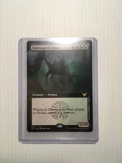 MTG Daemogoth Titan - Extended Art - Strixhaven: School of Mages - NM-Mint - Image 3