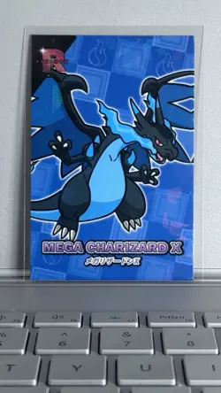 Mega Charizard X - Cracked Ice Holo - Team Rocket Card Database - Pokemon Card - Image 1