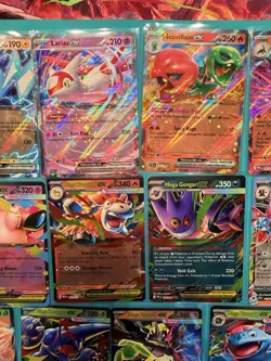 Pokemon TCG Lot - 14 Mega EX and EX Cards - Mint Or Near Mint - Image 3