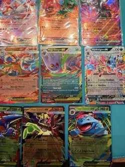 Pokemon TCG Lot - 14 Mega EX and EX Cards - Mint Or Near Mint - Image 5