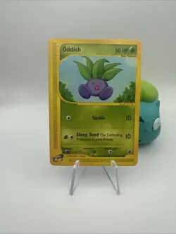 Oddish 122/165 Moderately Played Expedition Pokemon - Image 1