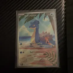 Pokemon Misty's Lapras 194/182 Illustration Rare Holo Sv10 Destined Rivals - Image 1