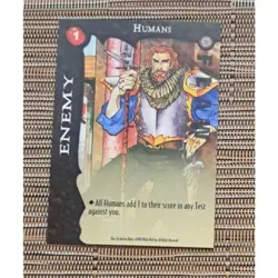 Ultra Rare Arcadia The Wyld Hunt 1996 Exhausted Enemy Humans CCG Card - Image 3