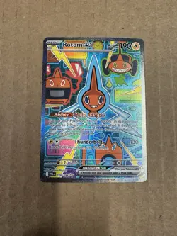 Pokemon TCG Phantasmal Flames Rotom Ex 126/094 Special Illustration Rare SIR - Image 1