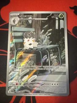 2026 POKEMON POR EN-PERFECT ORDER 089 SPEWPA ILLUSTRATION RARE - Image 1