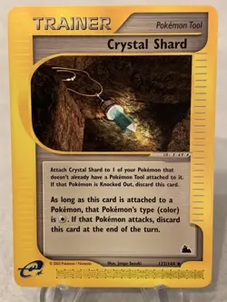 The Pokemon Company Crystal Shard 122/144 Skyridge Regular Uncommon Trainer - Image 1