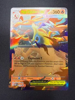 Mega Charizard Y EX 030 Black Star Promo Mega Evolution Pokemon 2026 Pack Fresh - Image 1