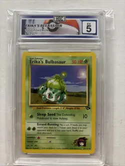 2000 Pokemon Erika’s Bulbasaur #39 HGC 5 (sb1) - Image 1