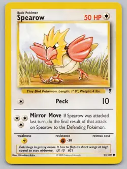 Spearow 94/110 Common Legendary Collection Pokemon Lightly Played - Image 1