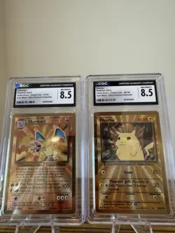 Pokemon Celebrations Gold Metal Pikachu & Charizard CGC 8.5 NM/MINT+ SEQUENTIAL - Image 2