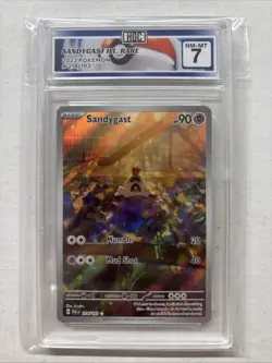 2023 Pokemon Sandygast Illustration Rare #214 HGC 7 (sb1) - Image 1