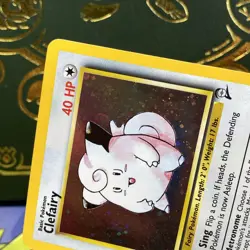 Clefairy 6/130 (LP) Holo | Base Set 2 | Pokemon TCG - Image 3