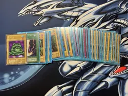 YuGiOh 1999 Starter Box Japanese Commons + Raigeki Super Rare Set Incomplete - Image 1