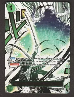 Demon Aura Nine Sword Style Asura Blades Drawn Dead Man's Game Alt Art OP12-037 - Image 1