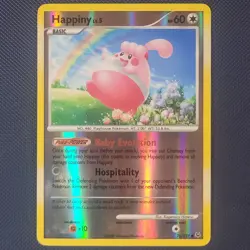Happiny 76/127 - Platinum Base - Reverse Holo Pokemon Card - NM - Image 1