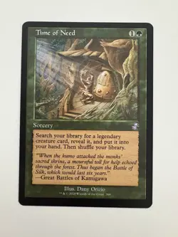 Time of Need Retro Frame MTG Magic the Gathering Card NM Near Mint TSR - Image 1