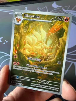 Ninetales - 199/197 - Obsidian Flames - Pokemon TCG NM Illustration Rare Card - Image 4