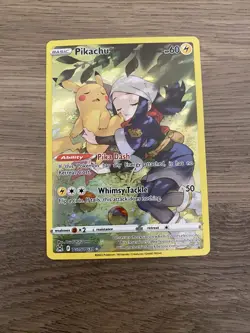 Pokemon TCG Pikachu TG05/TG30 Lost Origin Trainer Gallery Holo Card - Image 1