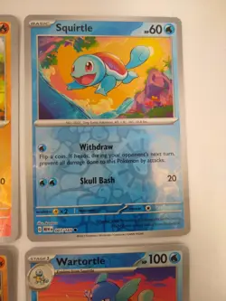 Pokemon 151 Reverse Holos - Bulbasaur Charmander Squirtle Pikachu - Exact Cards! - Image 4