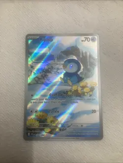 Pokemon TCG Piplup Holo Secret Rare Card PFL 098/094 Nm Near Mint - Image 1