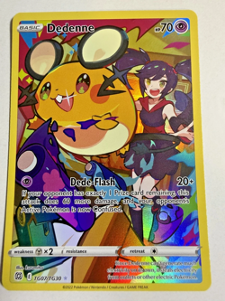 Dedenne - TG07/TG30 Ultra Rare Brilliant Stars Near Mint Pokemon TCG card#2 - Image 2