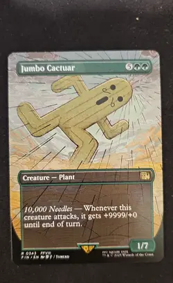 Jumbo Cactuar (Borderless) Final Fantasy Regular - Image 1