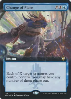 MTG Streets of New Capenna Commander - Change of Plans (Extended) - Image 1