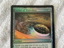 Magic the Gathering MTG 1x Foil Locket of Yesterdays Time Spiral MP - Image 2