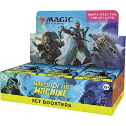 MTG Magic:The Gathering March of the Machine Set Booster Box 30 Packs New Sealed - Image 1