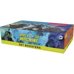MTG Magic:The Gathering March of the Machine Set Booster Box 30 Packs New Sealed - Image 2