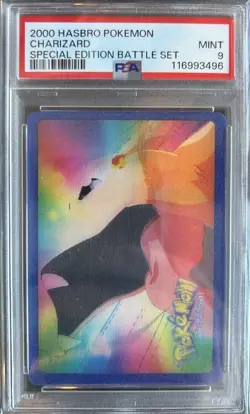 2000 Hasbro Pokemon Special Edition Battle Set Charizard Lenticular - PSA 9 - Image 1