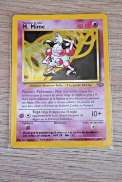 Carte Pokemon : M. Mime - 6/64 - Edition 2 - Jungle Wizards - Fr - 2000 - Holo - Image 1