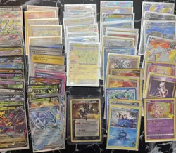 Pokemon TCG Mixed Card Lot Greninja Charizard Pikachu Mew Holo Foil - Image 1