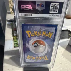 Pokemon Blastoise EX Promo Full Art Holo XY122 Red & Blue PSA 9 English - Image 2