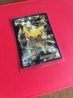 Pokemon Pikachu EX XY124 MP/LP Black Star Promo - Image 1