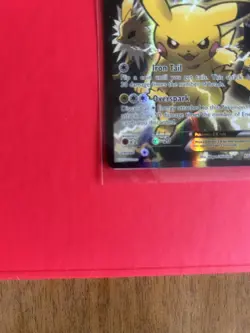 Pokemon Pikachu EX XY124 MP/LP Black Star Promo - Image 2