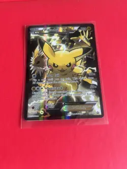 Pokemon Pikachu EX XY124 MP/LP Black Star Promo - Image 3