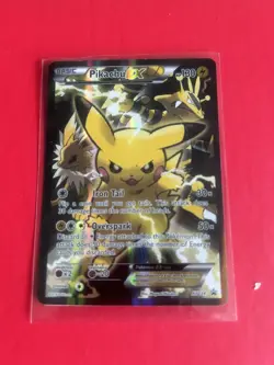 Pokemon Pikachu EX XY124 MP/LP Black Star Promo - Image 4