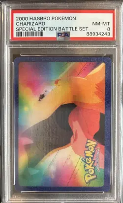 2000 Hasbro Pokemon Special Edition Battle Set Charizard Lenticular - PSA 8 - Image 1