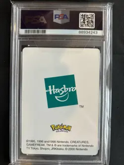 2000 Hasbro Pokemon Special Edition Battle Set Charizard Lenticular - PSA 8 - Image 2