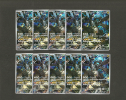 10x N's Zekrom AR 210/193 M2a MEGA Dream ex Japanese Pokemon NM/LP - Image 1